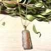Amethyst Raw Cut Gold Plated Pendant necklace
