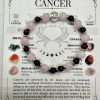Zodiac Gemstone Bracelet – Cancer